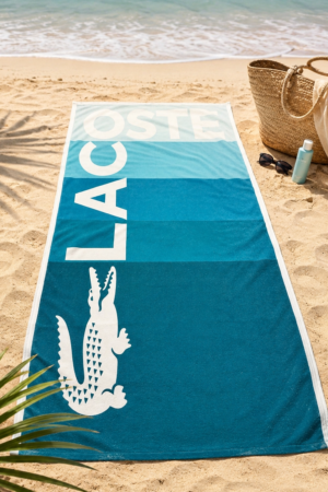 Beach Towel Lacoste Green