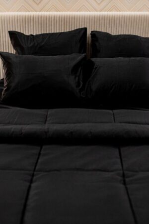 Satin Duvet Black
