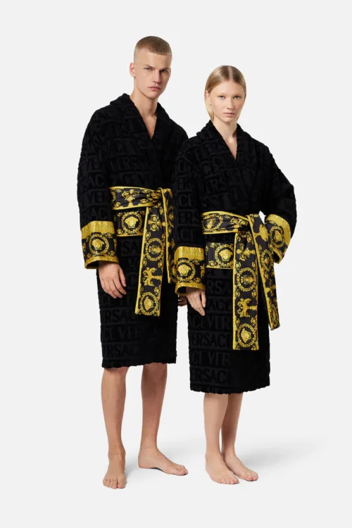 Versace Bathrobe Black
