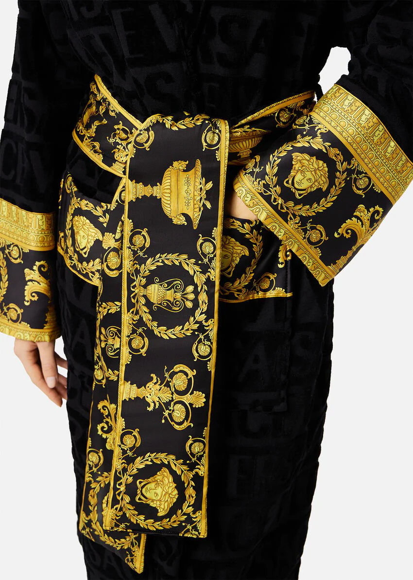 Versace Bathrobe Black - Image 2