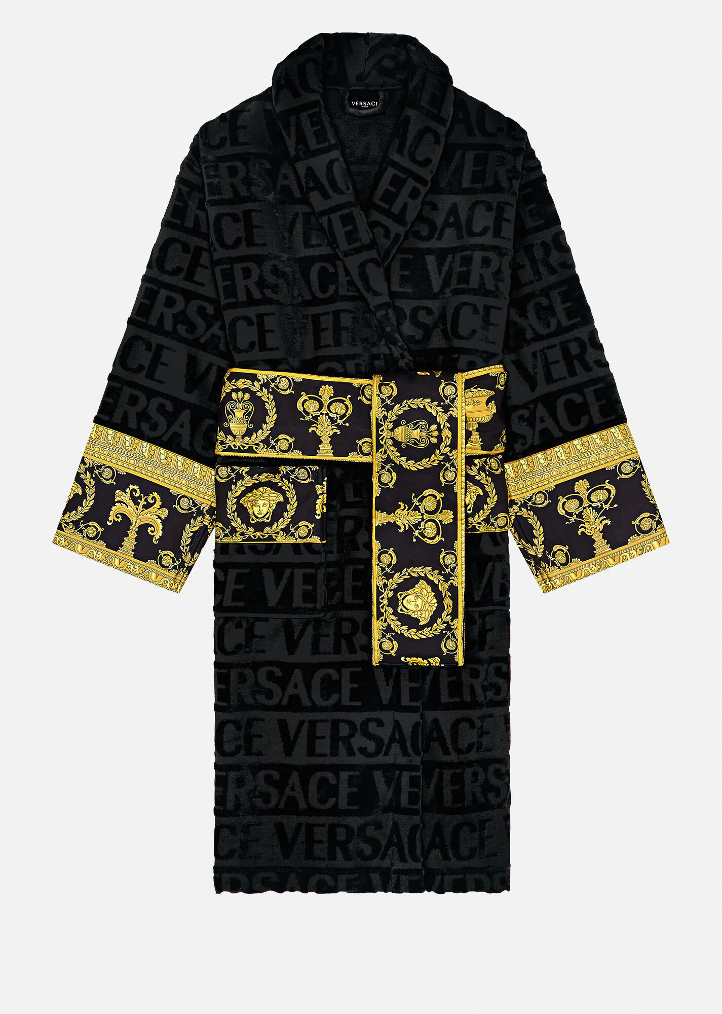 Versace Bathrobe Black - Image 3