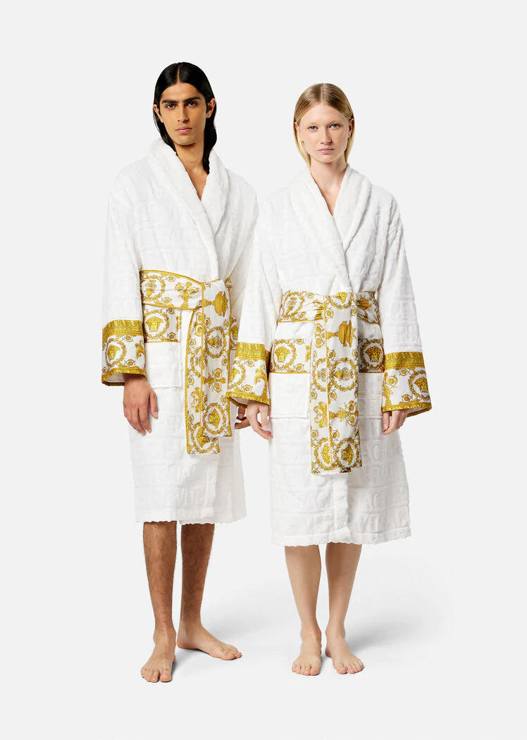 Versace Bathrobe White