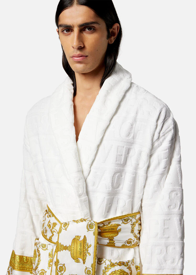 Versace Bathrobe White - Image 3