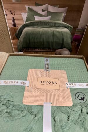 Light Blanket In Olive