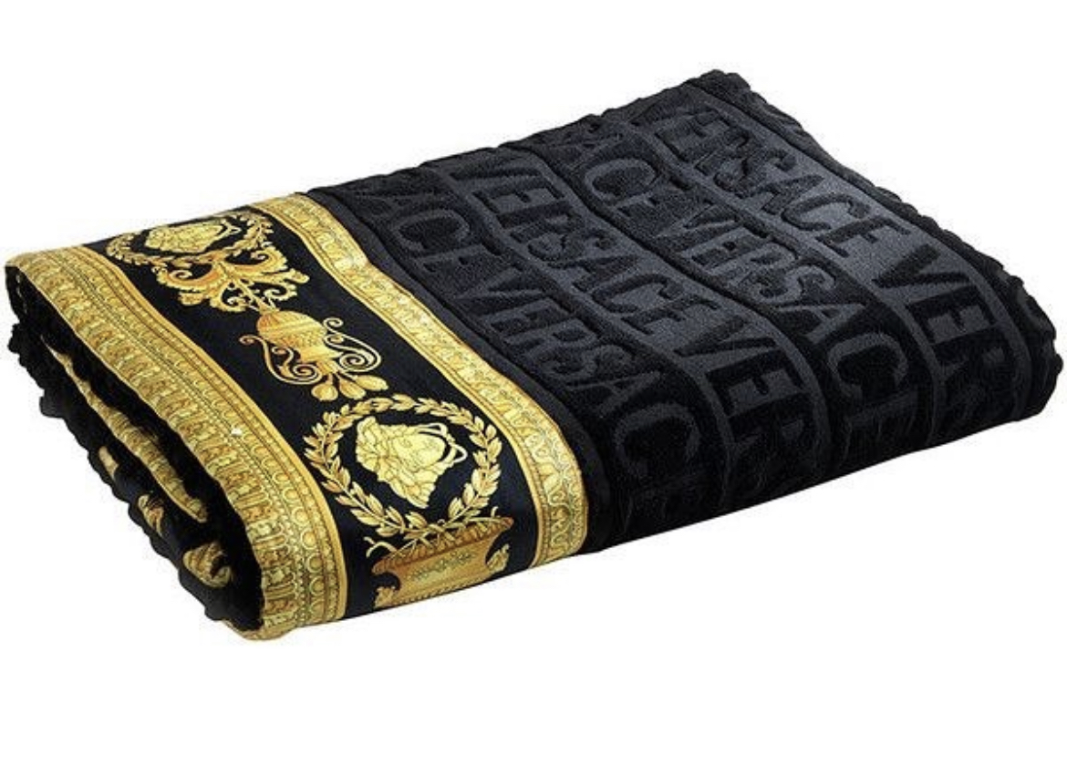 Versace Towel Set (black)