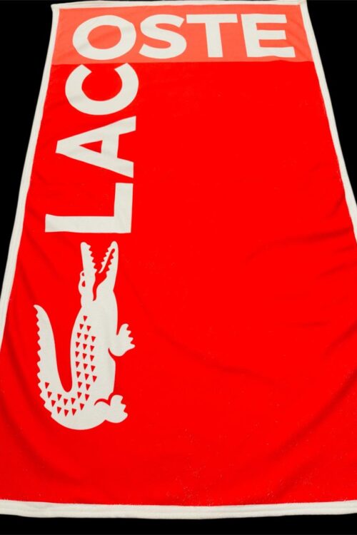 Beach Towel Lacoste Orange