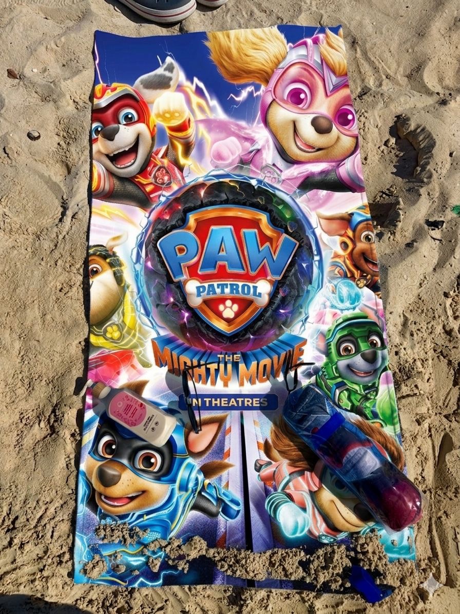 Paw Patrol beach towel
